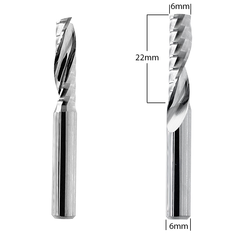 Router Bit with 1/4-inch diameter for CNC Routers