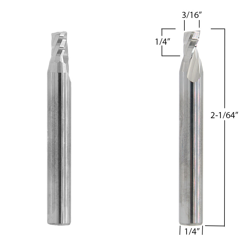 3/16" (4mm) Diameter Router Bit