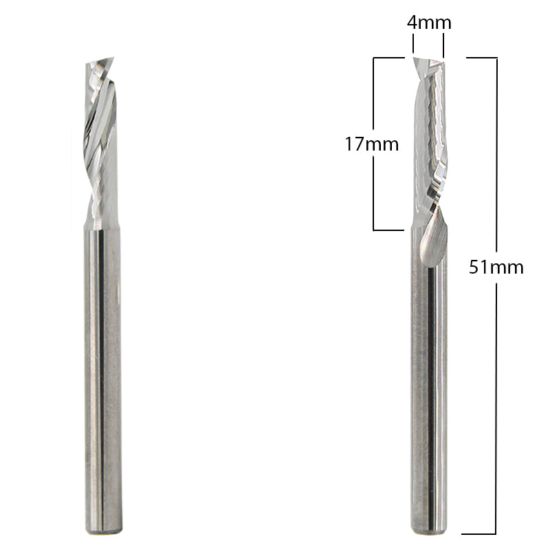 3/16" (4mm) Diameter Router Bit