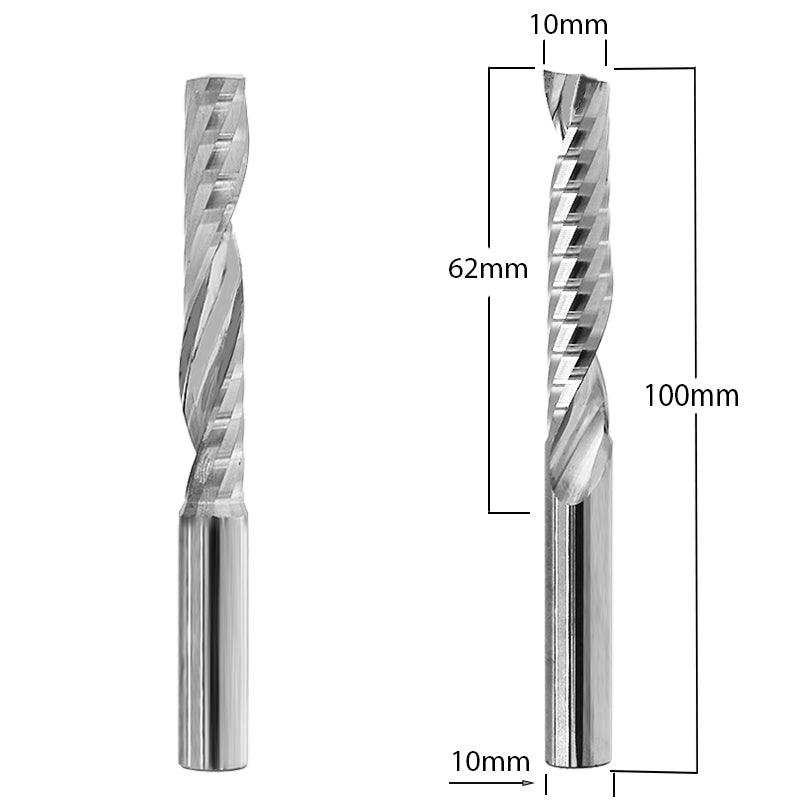 Router Bits with 10mm (3/8") diameter for CNC router