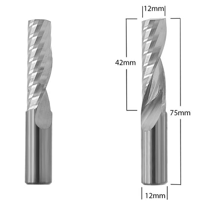 Router Bits with 12mm (1/2") diameter for CNC Routers