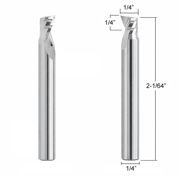Router Bit with 1/4-inch diameter for CNC Routers – Mintech Tooling