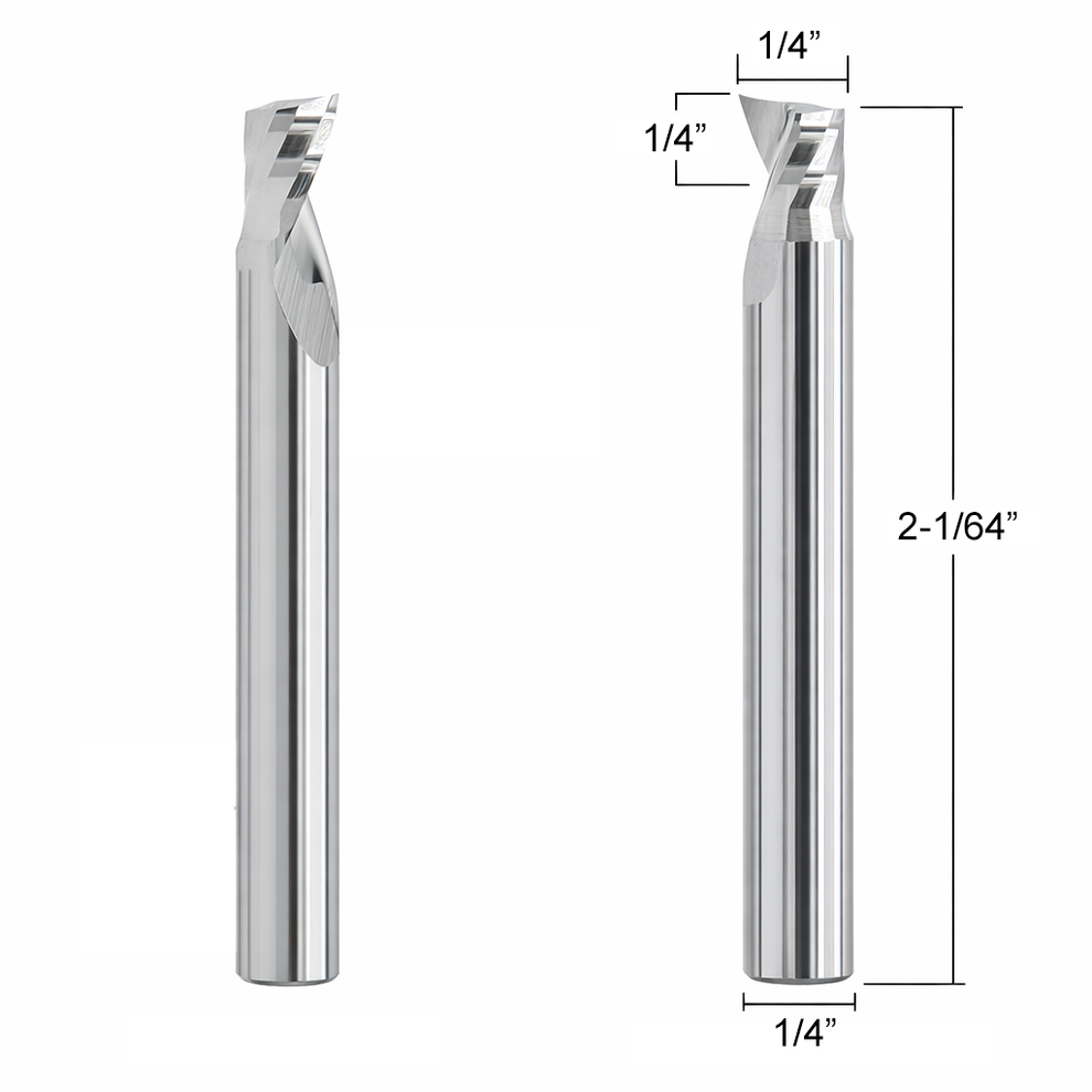 Router Bit with 1/4-inch diameter for CNC Routers – Mintech Tooling