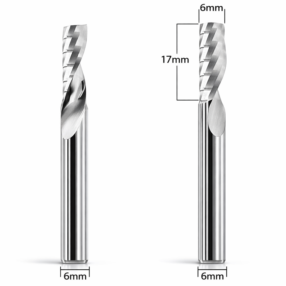 Router Bit with 1/4-inch diameter for CNC Routers – Mintech Tooling