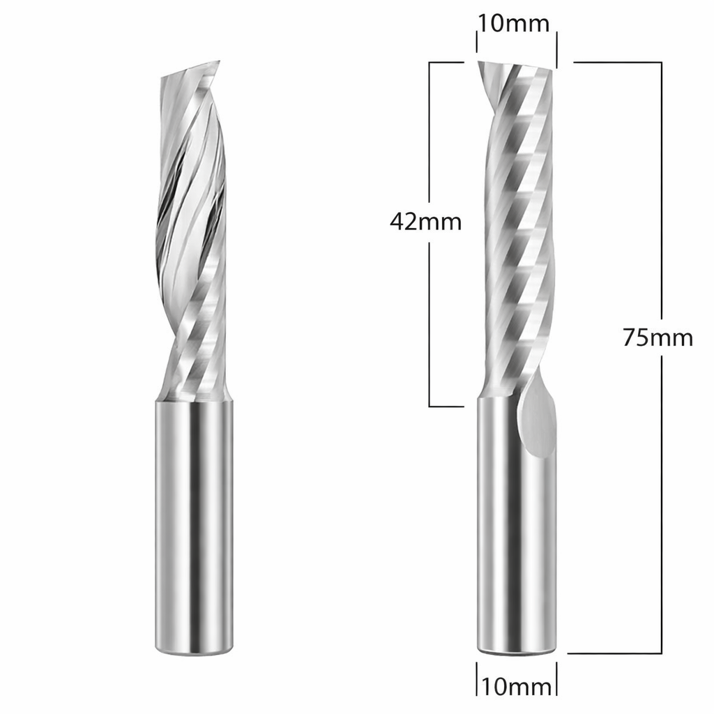Router Bits with 10mm (3/8") diameter for CNC router