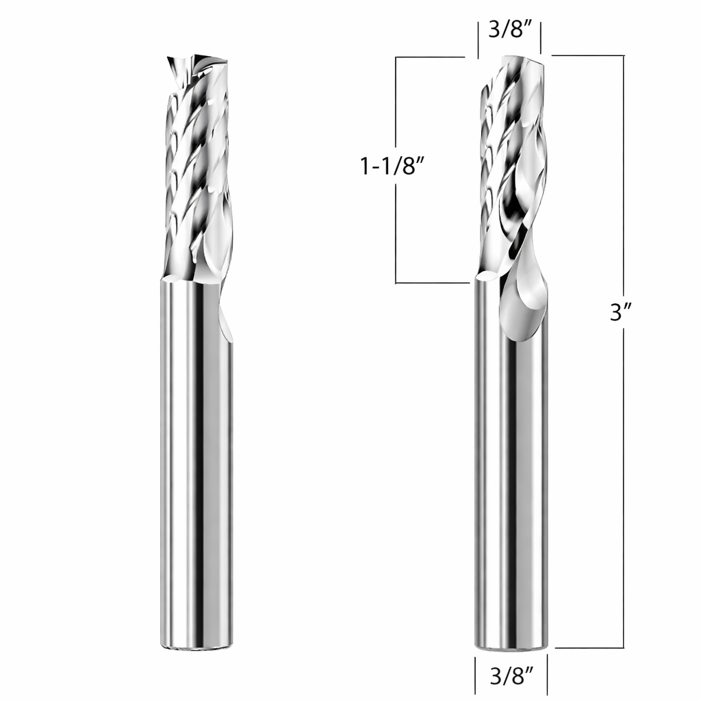 Router Bits with 10mm (3/8") diameter for CNC router