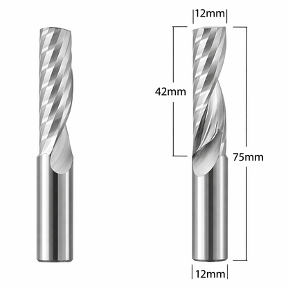 Router Bits with 12mm (1/2") diameter for CNC Routers