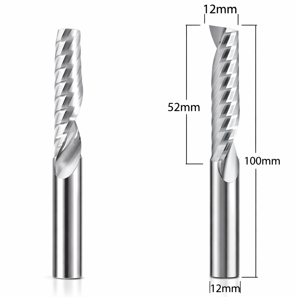Router Bits with 12mm (1/2") diameter for CNC Routers