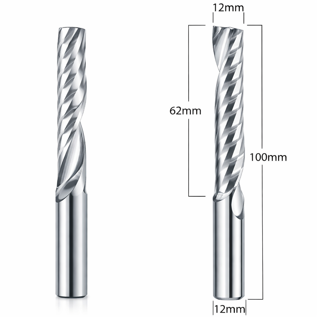 Router Bits with 12mm (1/2") diameter for CNC Routers