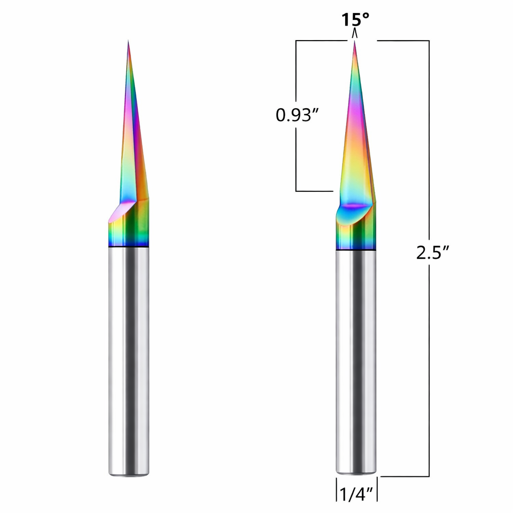 Metric Engraving Bit for CNC Router