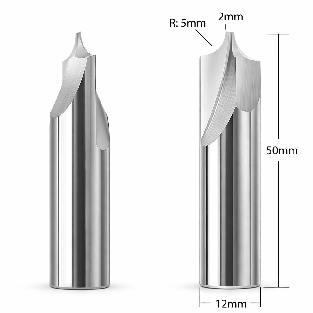 Inner R Corner Bits for CNC routers
