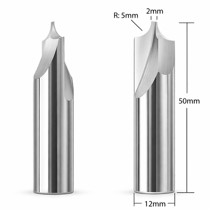 Inner R Corner Bits for CNC routers