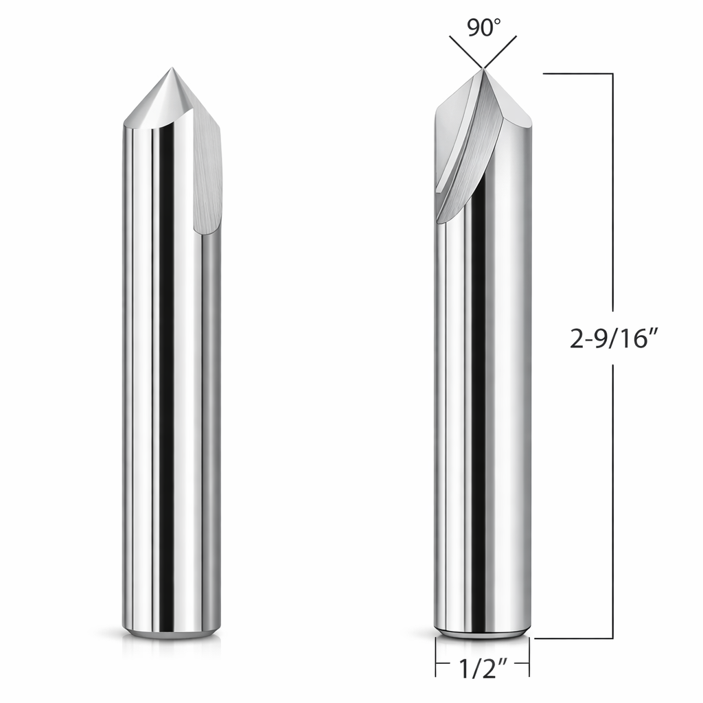 V-Groove Bits designed for CNC Routers