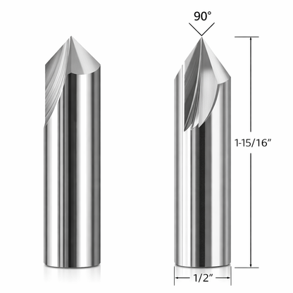 V-Groove Bits designed for CNC Routers