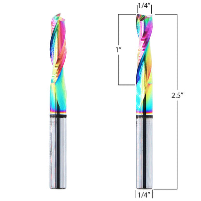 Router Bit with 1/4-inch diameter for CNC Routers