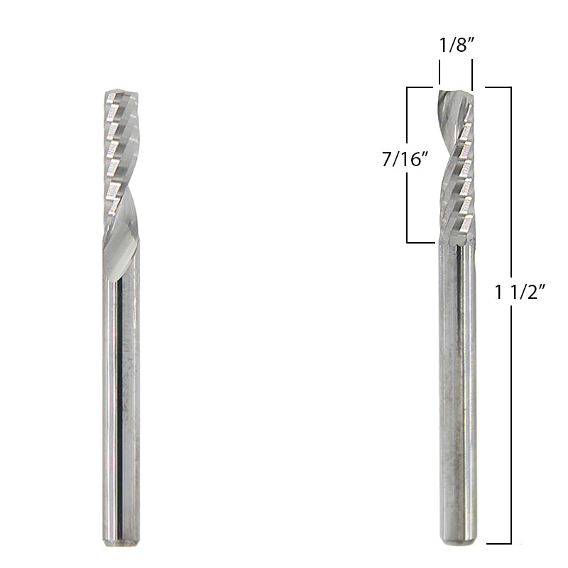 1/8" (3mm) Diameter Router Bits