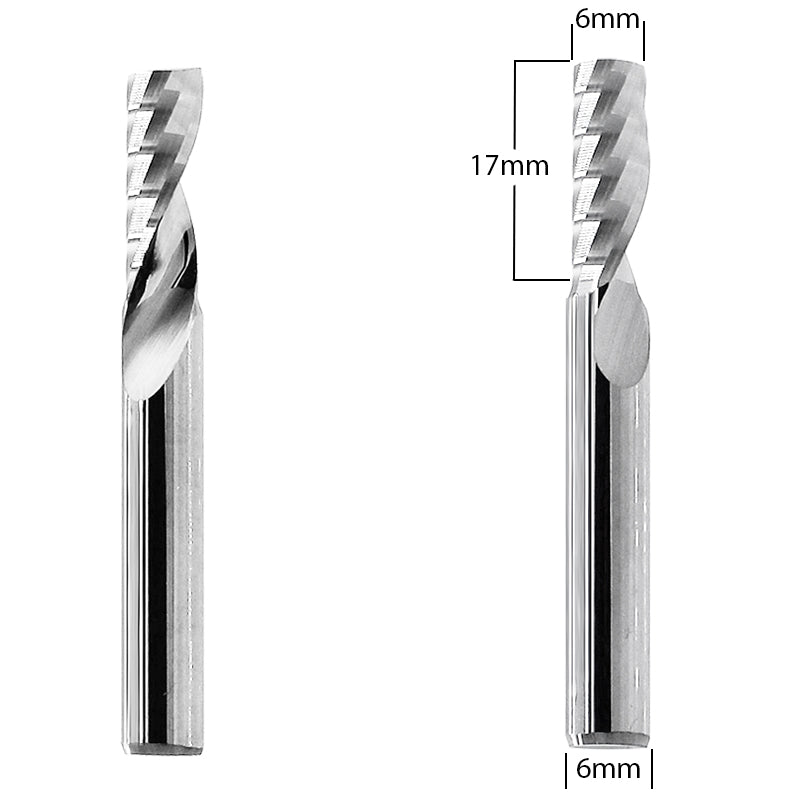 Router Bit with 1/4-inch diameter for CNC Routers