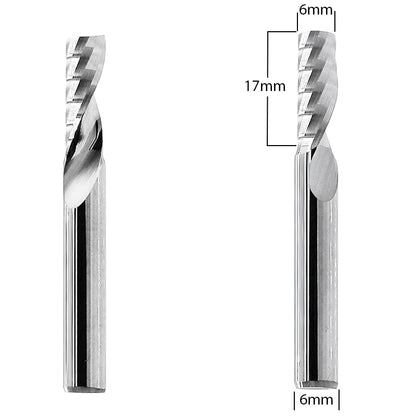 Router Bit with 1/4-inch diameter for CNC Routers