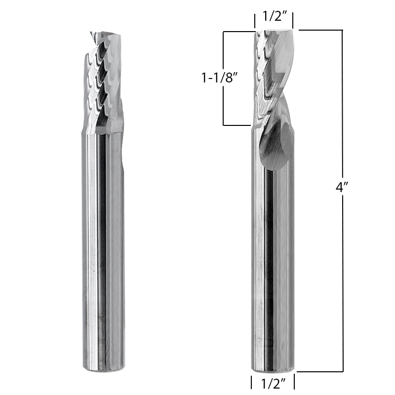 Router Bits with 12mm (1/2") diameter for CNC Routers