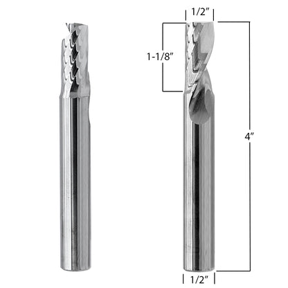 Router Bits with 12mm (1/2") diameter for CNC Routers