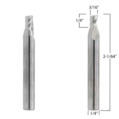 3/16" (4mm) Diameter Router Bit