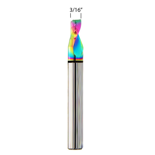 3/16" (4mm) Diameter Aluminum Router Bits