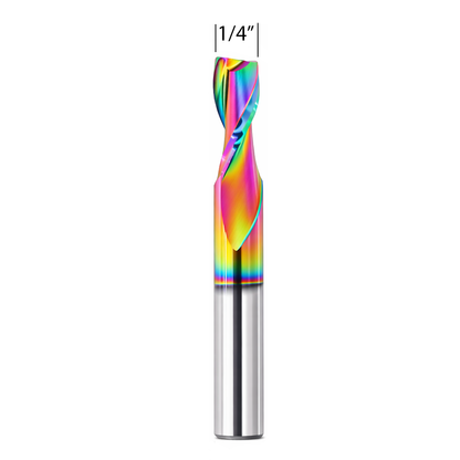 Aluminum Router Bits with 1/4-inch diameter for CNC Routers