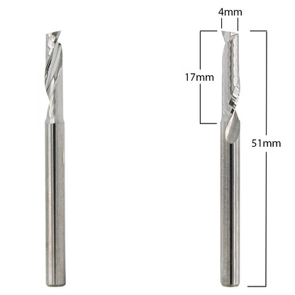 3/16" (4mm) Diameter Router Bit