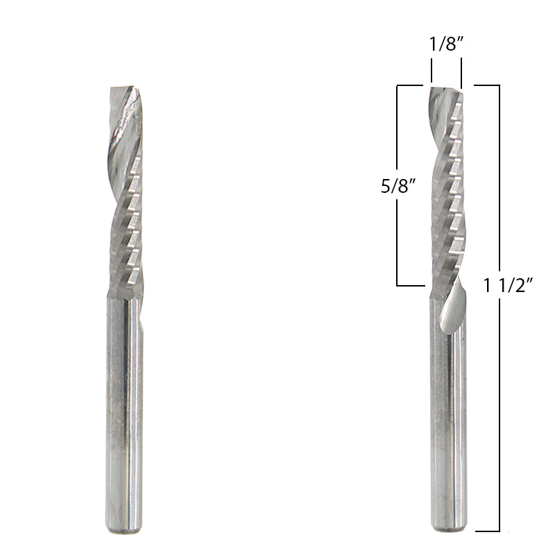 1/8" (3mm) Diameter Router Bits