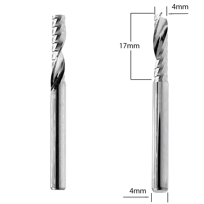 Router Bits with 3/16-inch diameter for CNC Routers