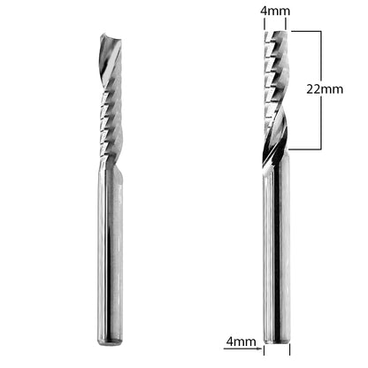 Router Bits with 3/16-inch diameter for CNC Routers