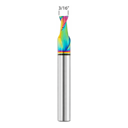 Aluminum Router Bits with 3/16-inch diameter for CNC routers