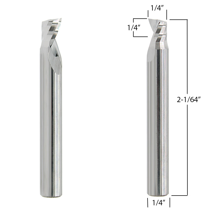 Router Bit with 1/4-inch diameter for CNC Routers