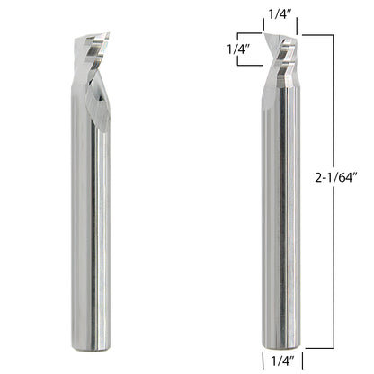 Router Bit with 1/4-inch diameter for CNC Routers