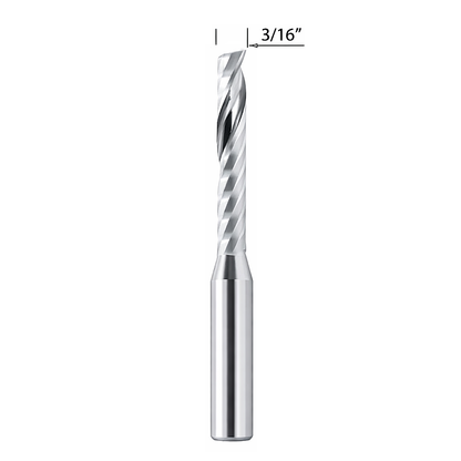 Router Bits with 3/16-inch diameter for CNC Routers